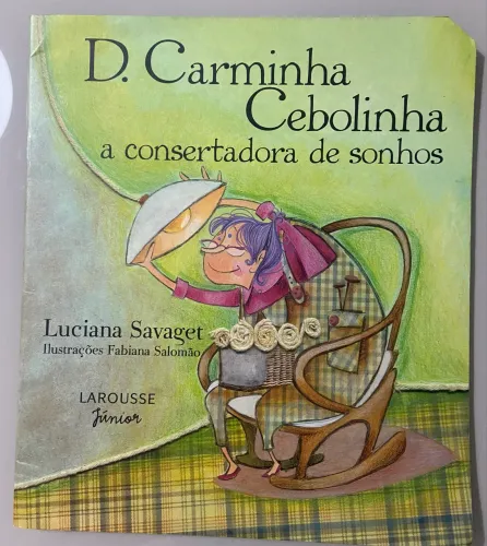 Livro D. Carminha Cebolinha
