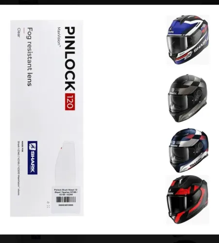 Pinlock para capacete shark novo