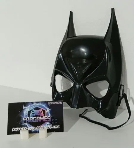 MÁSCARA do BATMAN. Aqui na LOJA FABGAMES 