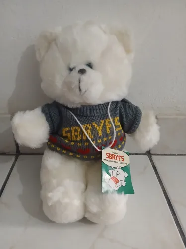 Urso de Pelúcia Vintage SBRYFS Mesbla Original