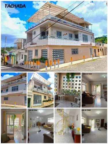 Casa no centro de Catende, 7 quartos, 5 banheiros, garagem para 2 carros