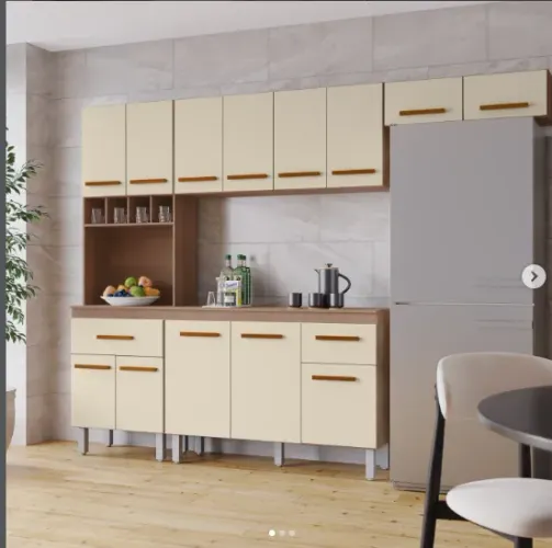 Jogo de Cozinha Vitoria Moveis Móblis
