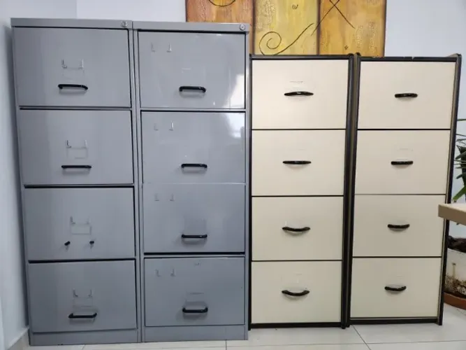 Arquivo de Aço e MDF para Pastas Suspensas