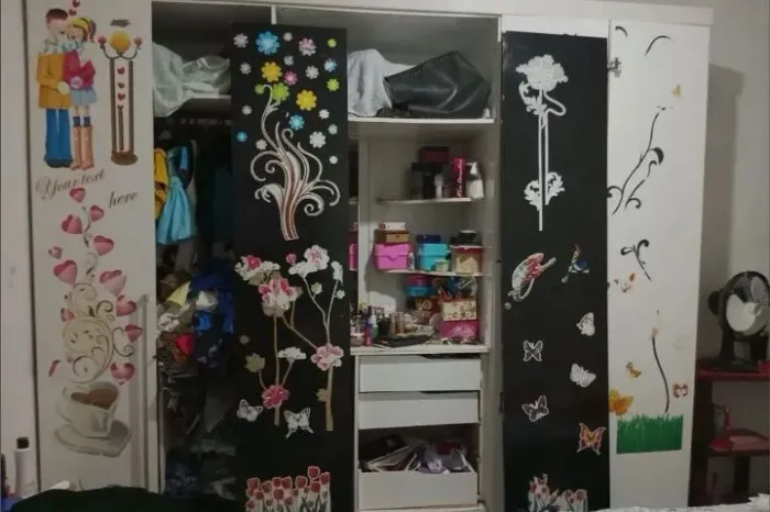 Guarda roupa já desmontado
