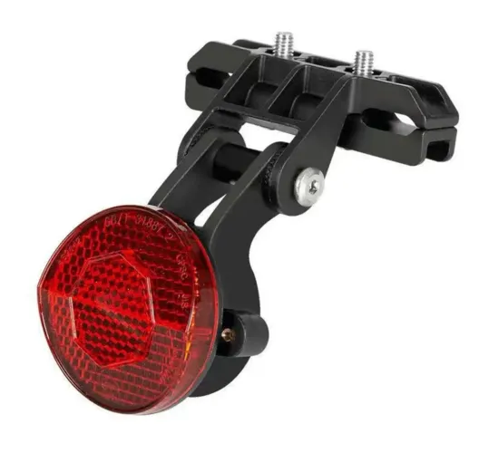 Refletor Traseiro para Bicicleta com Rastreador Apple AirTag Oculto - Suporte Antifurto