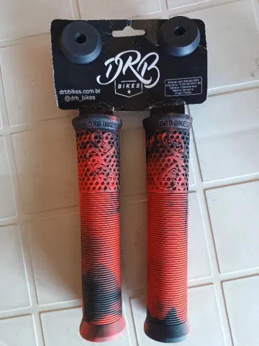 Manopla punho Bmx Drb Bikes Honey Vermelho Bmx