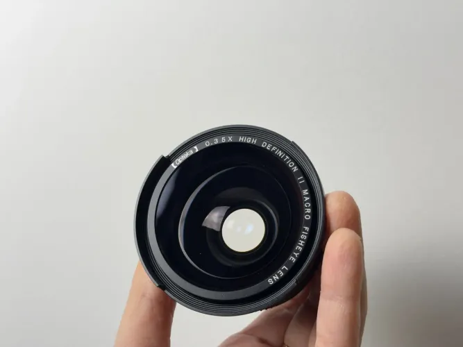 Lente Vintage Opteka Macro Fisheye