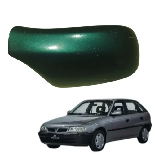 Capa Acabamento Retrovisor Dianteiro Direito Gm Astra 1995 Verde