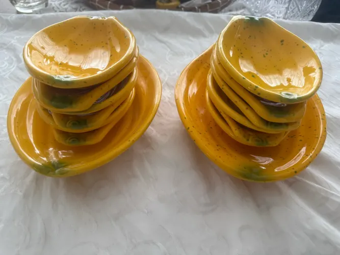 Conjunto de cerâmica Limão Siciliano