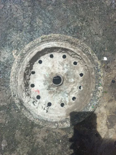 Roda de carrinho de mão