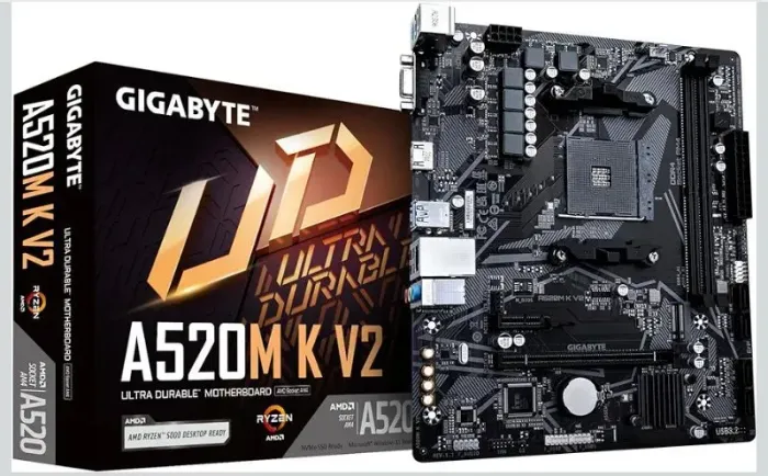VENDO PLACA MÃE A520M K V2 NOVA/ PREÇO A NEGÓCIA