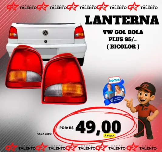 LANTERNA GOL BOLA