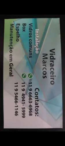 Vidraceiro profissional 