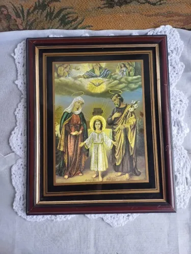 Quadro holográfico Sagrada Família