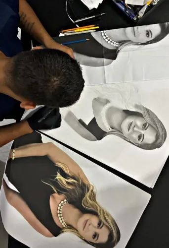 Desenho realista sob medida