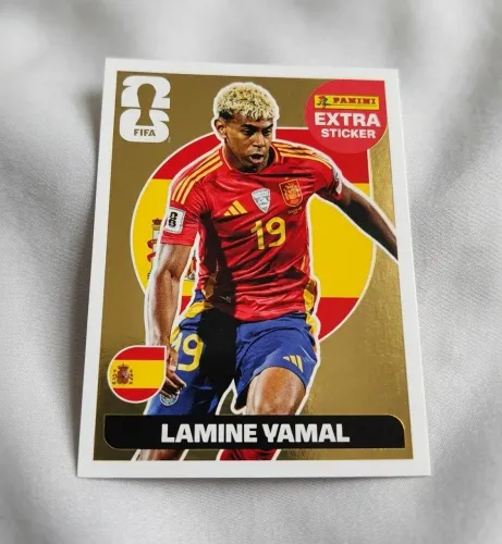 Figurinha Legend Ouro Lamine Yamal