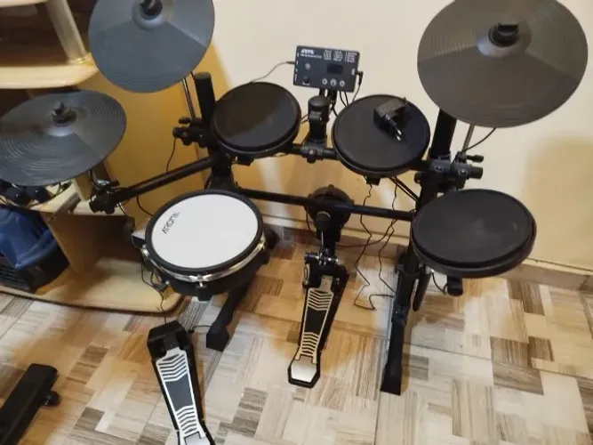 Bateria Eletrônica Aroma TDX-15s + Banco