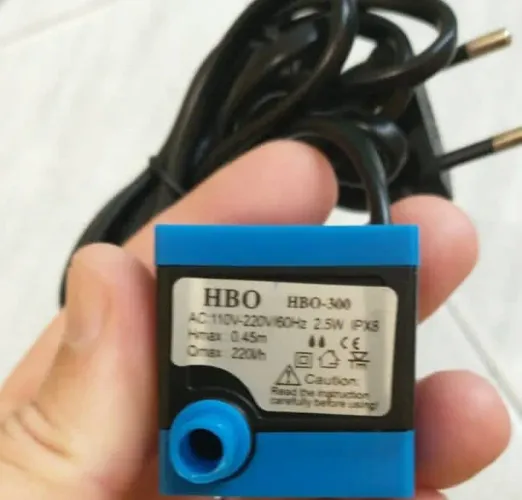 Bomba Submersa 110v,220Lh,P/Aquário,Fonte,Lagos, Bebedouro,