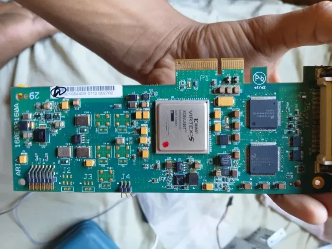 Placa ARIA PWB Xerox FreeFlow ? 160E03160VA ? Xilinx Virtex-5 XC5VLX50T
