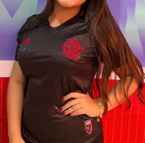 Camisa do Flamengo Feminina (P/M/G/GG)