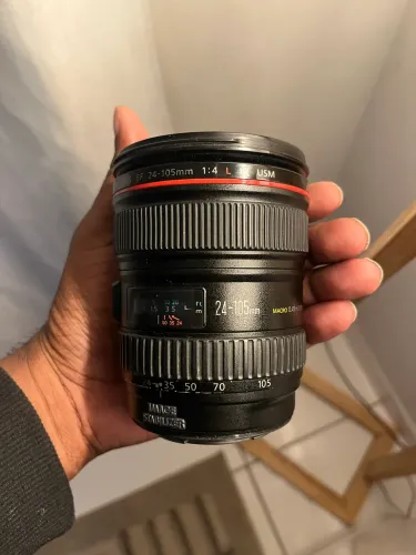 LENTE CANON 24-105 / F4 (ABAIXO DO VALOR DE MERCADO )