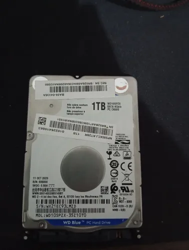 HD Western Digital Blue 1TB (Original)
