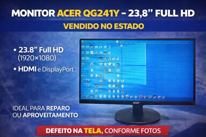 Acer QG241Y 23,8? Full HD - Estado / Defeito na Tela