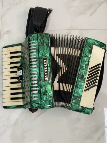 Acordeon sanfona Michael 48 baixos