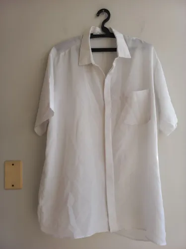 Camisa de seda vintage P Christian Dior