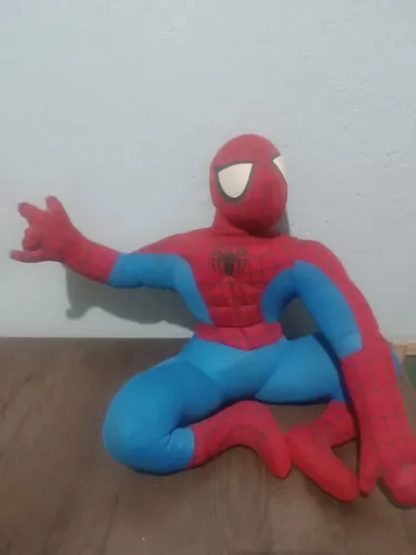 Homem Aranha de Pelúcia Grande (Fibra Siliconada) 