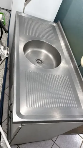 Pia de inox para cozinha
