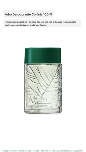 Vendo perfume da oBoticário novo lacrado 