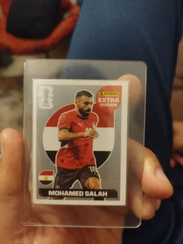 Figurinha da copa 2026 Mohamed Salah Prata Nova