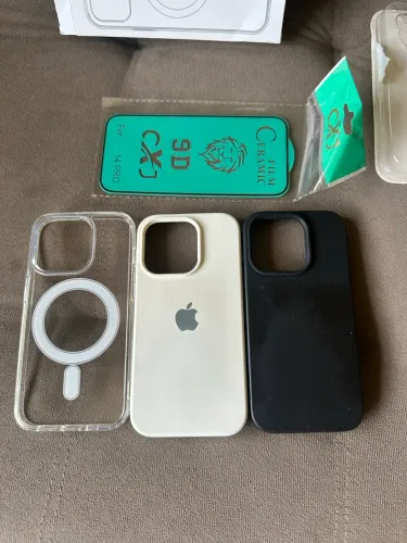 Kit 3 Capas + Película IPHONE 14 pro