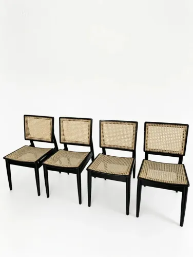 Conjunto de cadeiras estilo vintage