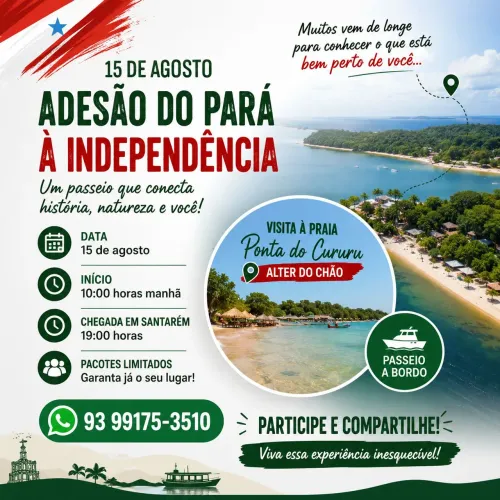 Embarque nesse passeio