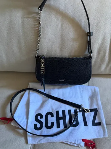 Bolsa SCHUTZ couro original! Sem nenhuma avaria, NOVA usada duas vezes! Leia o anúncio