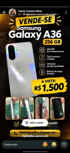 Sansung a 36 256 gb