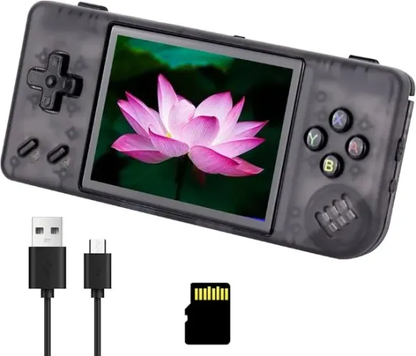 onsola de jogos portátil ANBERNIC RG28XX, Suporte TV-HDMI Saída, 64G, 5000 + Jogos