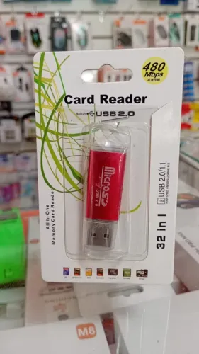 Adaptador Leitor Usb Para Microsd - Novo
