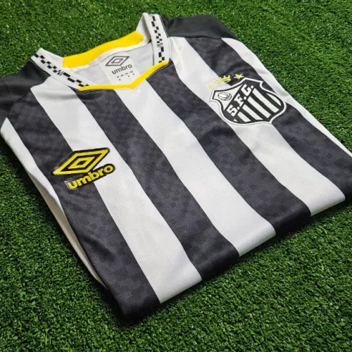 Camisa do Santos II - Preto e Branco 2025/26