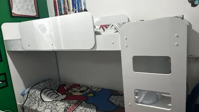 Cama beliche de solteiro 