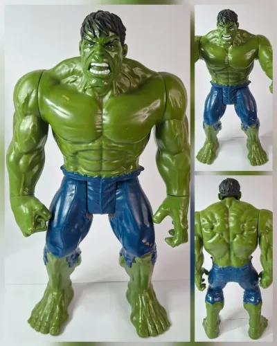 Boneco Hulk Marvel 30cm Original Hasbro (2013) Marvel Avengers / Titan Hero Series.