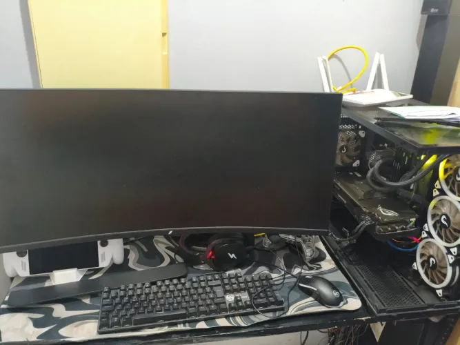 PC GAMER COMPLETO + MONITOR 34? CURVO + Home Theater 7.1