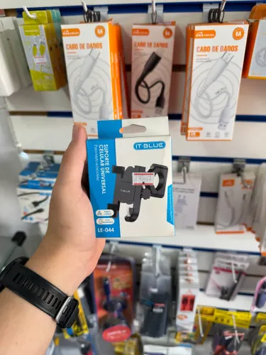 Suporte celular universal para moto e bicicleta 
