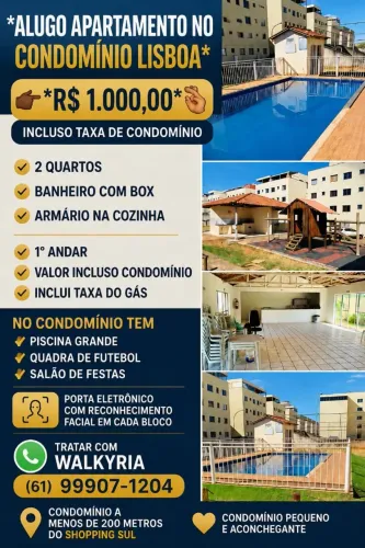 Aluguel apartamento Valparaíso