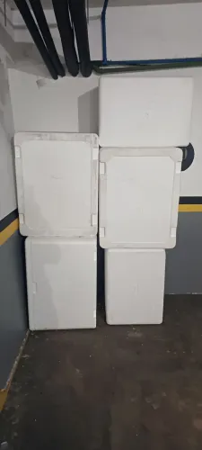 Caixa de isopor