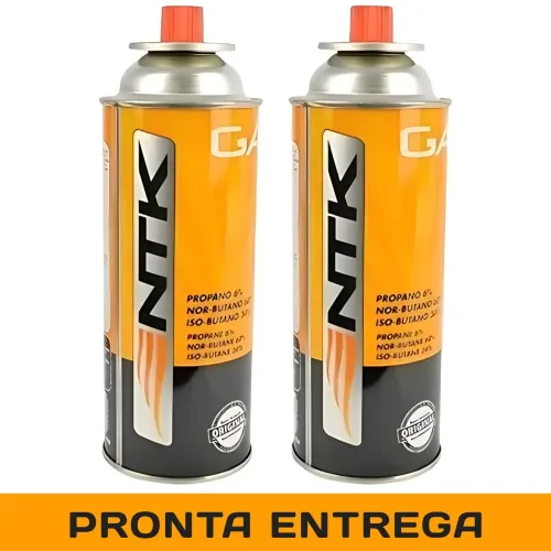 02 REFIL GÁS BUTANO 227g P/ MAÇARICO 