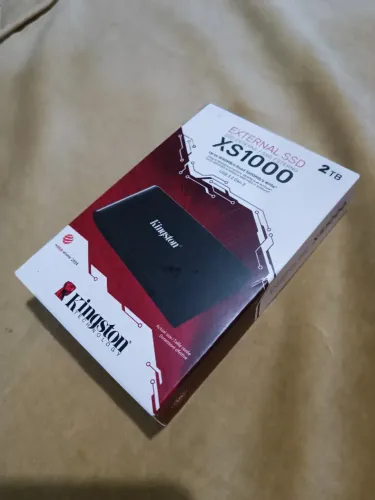 Ssd Externo Kingston XS1000 2Tb Lacrado com Nota Fiscal