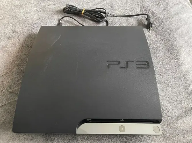 PS3 slim desbloqueado com controle e gta 5